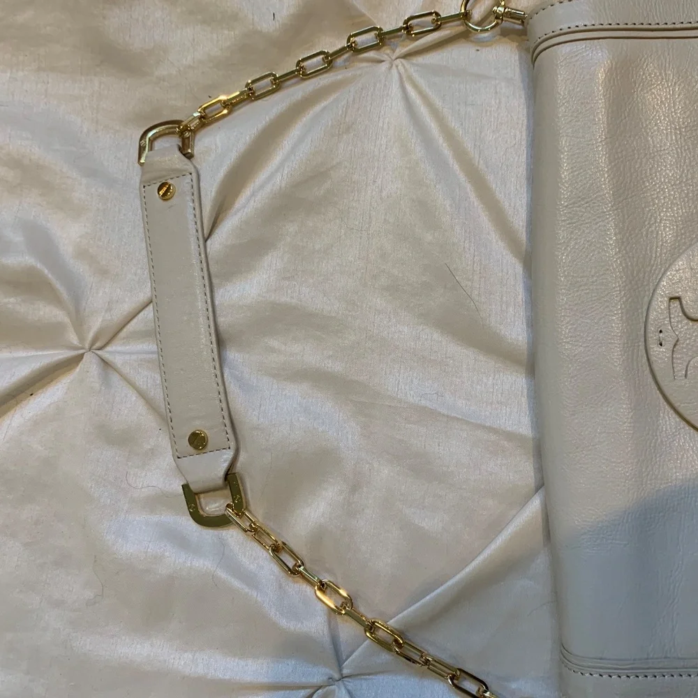 Tory Burch Beige Leather Handbag